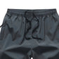 3pcs Men's Solid Fashion Active Shorts, Drawstring Shorts With Zipper Pockets For Summer Training, Summer Daily-SNO-52