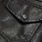 Leather Jackets for Men - Black and Brown Real Lambskin Mens Motorcycle Jacket-SNO-89