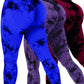 3 PACK Women's High Waist Tummy Control Leggings Tie-Dye Yoga Pants, Seamless Sport Leggings, Butt Lifting Workout Tights for Gym and Daily Wear-SNO-42