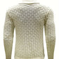 Mens Classic Waffle Knit Shawl Collar Sweater - Stylish Button Detail, Comfort Fit Pullover for Office to Everyday - Soft, Versatile & All-Season Wear-SNO-85