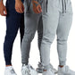 3PCS Mens Jogging Casual Pants Joggers Sweatpants Active Athletic Workout Sweatpants for Men-SNO-62