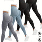 4 Pieces Of Seamless Women's Sports Yoga Pants, High Stretch, Comfortable Sweatpants-SNO-18