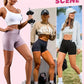 4-Pack Yoga Shorts For Women, Solid Color Seamless High-Waisted Slimming Booty Lifting Casual Shorts, Ideal For Cycling And Relaxation-SNO-7