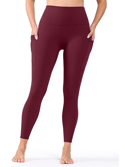 Slim Fitted High Waisted Pocket Leggings