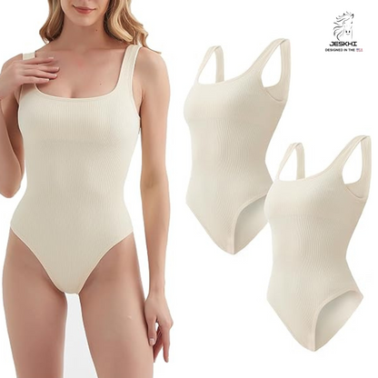 JesKhi Solid Color Bodysuit