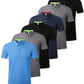 Pack Of 6 Men's Breathable Quick-Dry Golf & Running Polo Shirts-SNO-86