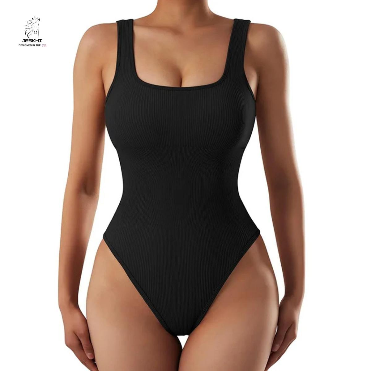 JesKhi Solid Color Bodysuit