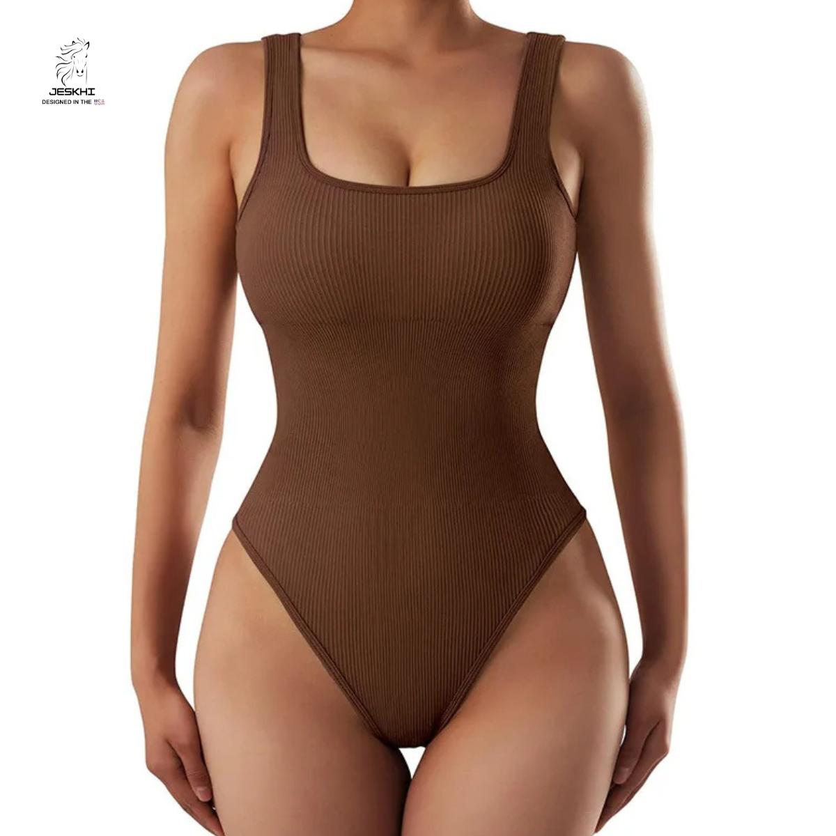 JesKhi Solid Color Bodysuit