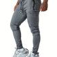 Mens Active Joggers - Soft, Breathable, Water-Resistant Casual Pants with Zipper Pockets for Athletic Workout, Running, and Everyday Wear - Comfortable, Relaxed Fit, and Stylish Design-SNO-69