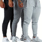 3PCS Mens Jogging Casual Pants Joggers Sweatpants Active Athletic Workout Sweatpants for Men-SNO-62