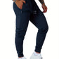 Mens Active Joggers - Soft, Breathable, Water-Resistant Casual Pants with Zipper Pockets for Athletic Workout, Running, and Everyday Wear - Comfortable, Relaxed Fit, and Stylish Design-SNO-69